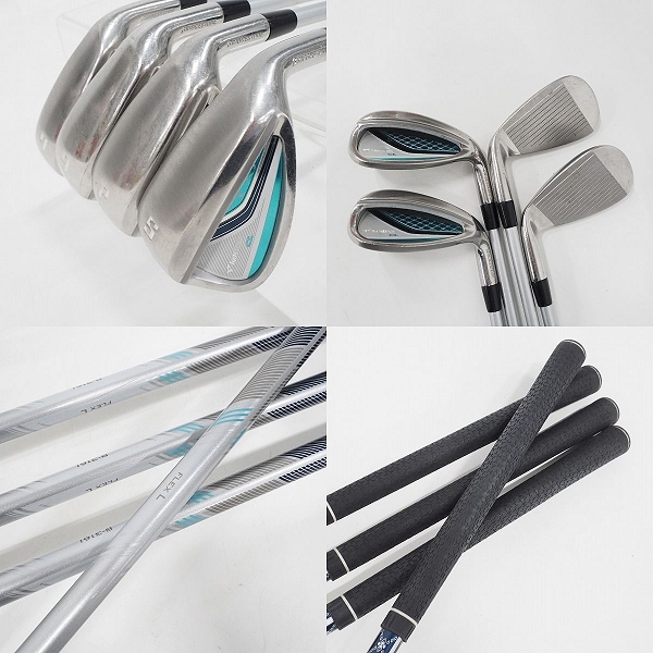 実際に弊社で買取させて頂いたブリヂストン TOURSTAGE/ツアーステージ CL レディースクラブ ハーフ 8本セット FLEX：L キャディバッグ付の画像 5枚目