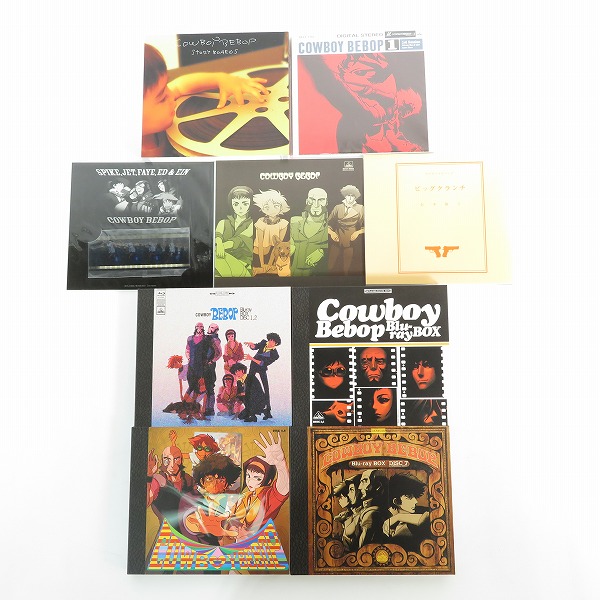 実際に弊社で買取させて頂いたブルーレイ/BD COWBOY BEBOP/カウボーイビバップ Blu-ray BOX 初回限定版/天国の扉 Blu-ray 2点セットの画像 1枚目