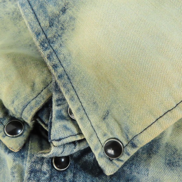 実際に弊社で買取させて頂いたL.G.B./ルグランブルー スナップボタン デニムシャツ Shirt-G/STD 122SH/1の画像 8枚目