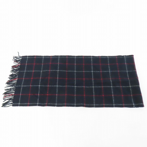 実際に弊社で買取させて頂いたBurberry's/バーバリーズ カシミア100% チェック柄マフラー の画像 2枚目
