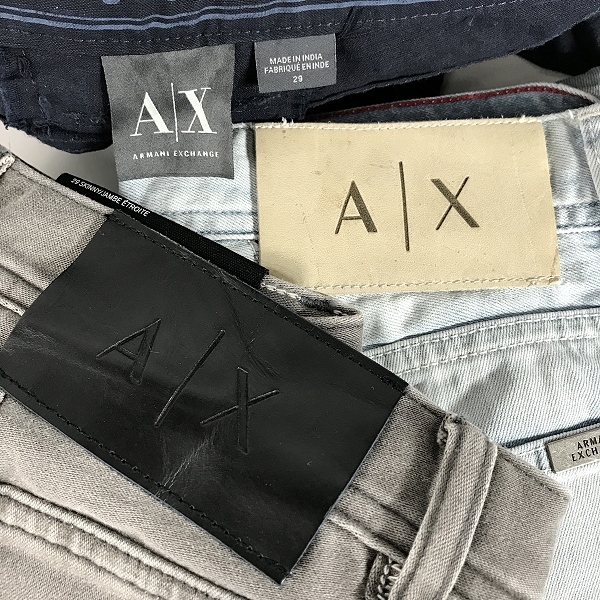 実際に弊社で買取させて頂いた【おまとめ/未使用含む】ARMANI EXCHANGE/アルマーニエクスチェンジ デニムパンツ 等の画像 1枚目