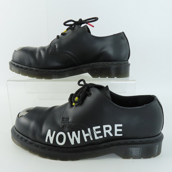 実際に弊社で買取させて頂いたDr.Martens×SEX PISTOLS STEEL/ドクターマーチン×セックスピストルズ  TOE 3EYE SHOE/ 3ホール シューズ 1925 SXP/UK9の画像 3枚目