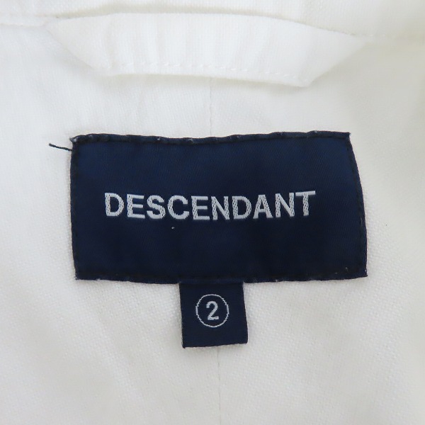 実際に弊社で買取させて頂いたDESCENDANT/ディセンダント ボタンシャツ/2の画像 2枚目