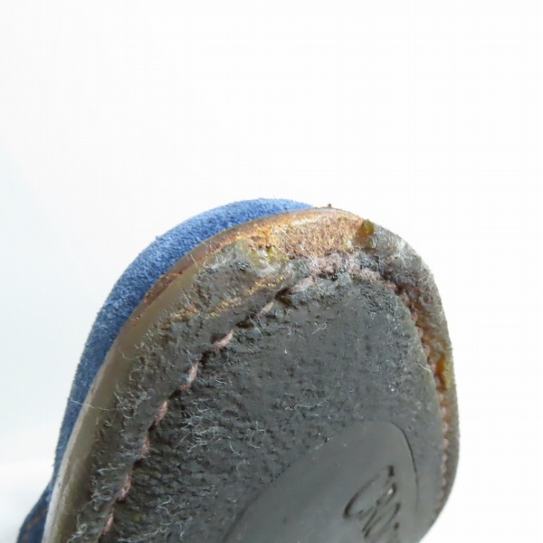 実際に弊社で買取させて頂いたCROCKETT & JONES/クロケット＆ジョーンズ アンラインド ローファー ネイビー TEIGNの画像 7枚目