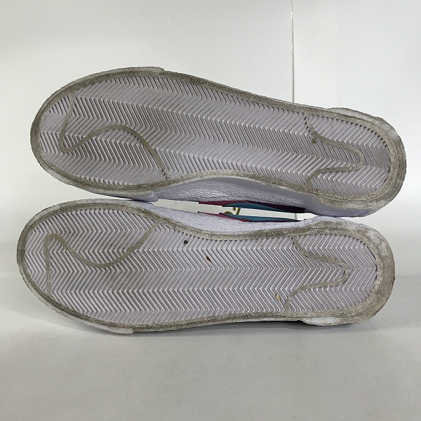 実際に弊社で買取させて頂いたNIKE×KAWS×SACAI/ナイキ×カウズ×サカイ BLAZER LOW/ブレーザーロー パープルダスク DM7901-500/26.5の画像 2枚目