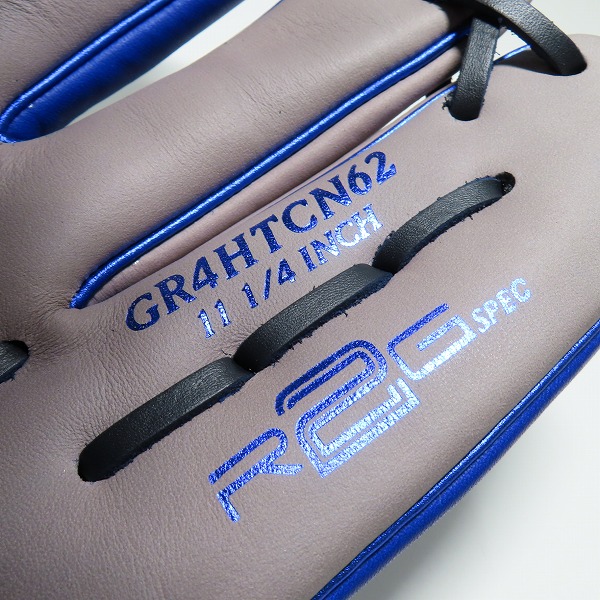 実際に弊社で買取させて頂いたRawlings/ローリングス HYPER TECH COLOR SYNC 軟式 内野手用 グローブ/グラブ GR4HTCN62の画像 4枚目