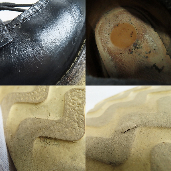 実際に弊社で買取させて頂いたRED WING/レッドウィング 刺繍羽根タグ アイリッシュセッター レザー ブーツ 8130/9Dの画像 9枚目