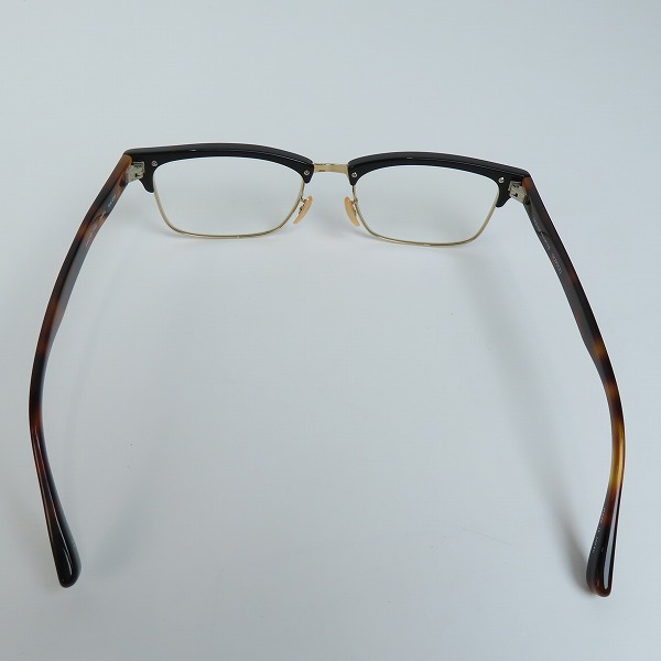 実際に弊社で買取させて頂いたOLIVER PEOPLES/オリバーピープルズ Jedd BK/DM 眼鏡/メガネフレーム/アイウェアの画像 3枚目