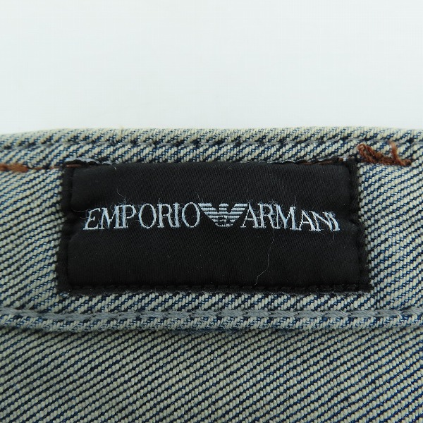 実際に弊社で買取させて頂いたEMPORIO ARMANI/エンポリオアルマーニ DENIM BLU MD ウォッシュブルー デニムパンツ 3L1J75 1DK2Z/36の画像 2枚目