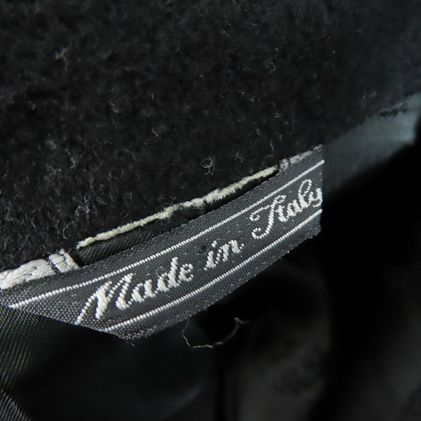 実際に弊社で買取させて頂いたGIANNI VERSACE/ジャンニベルサーチ Pコート/48の画像 5枚目