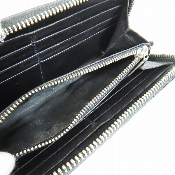 実際に弊社で買取させて頂いたJustin Davis/ジャスティンデイビス STEPHALIAM EMBOSS ROUND ZIP WALLET ラウンドジップ ロングウォレット 長財布 JDL001の画像 3枚目