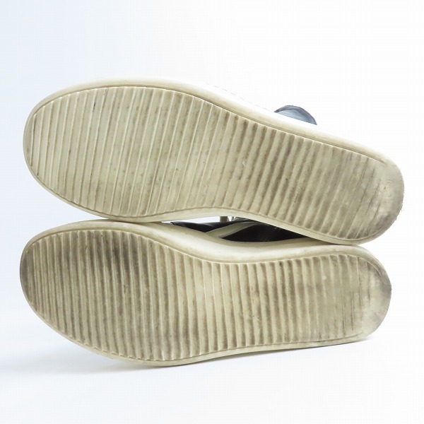 実際に弊社で買取させて頂いたRICK OWENS/リックオウエンス GEOBASKET ジオバスケット ハイカットスニーカー 43の画像 2枚目