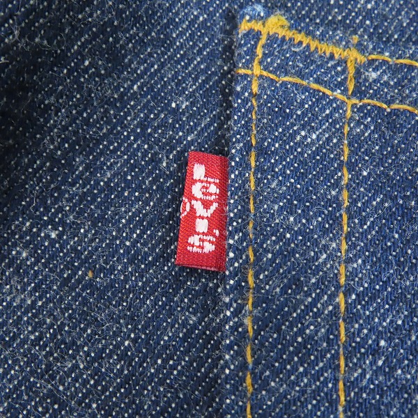実際に弊社で買取させて頂いたLEVIS/リーバイス 501 米国製 刻印501 デニムパンツ 501-0000/W34L34の画像 7枚目