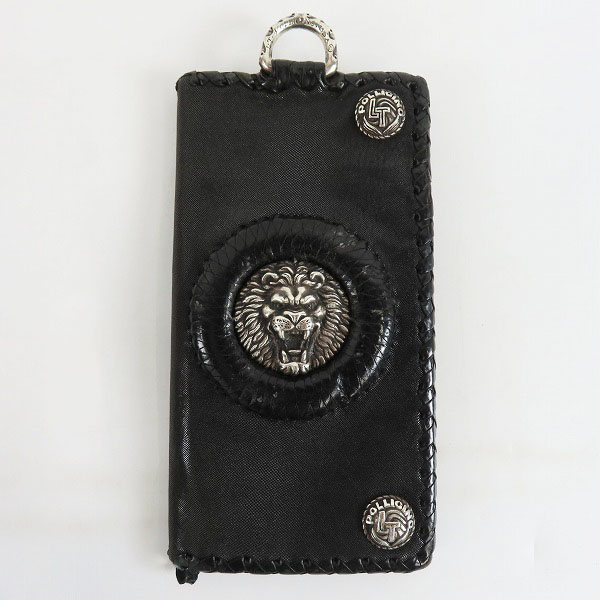 実際に弊社で買取させて頂いた【ギャランティ付き】LEATHERS AND TREASURES/レザーズ＆トレジャーズ ライオン バイカーウォレット サメ革/財布