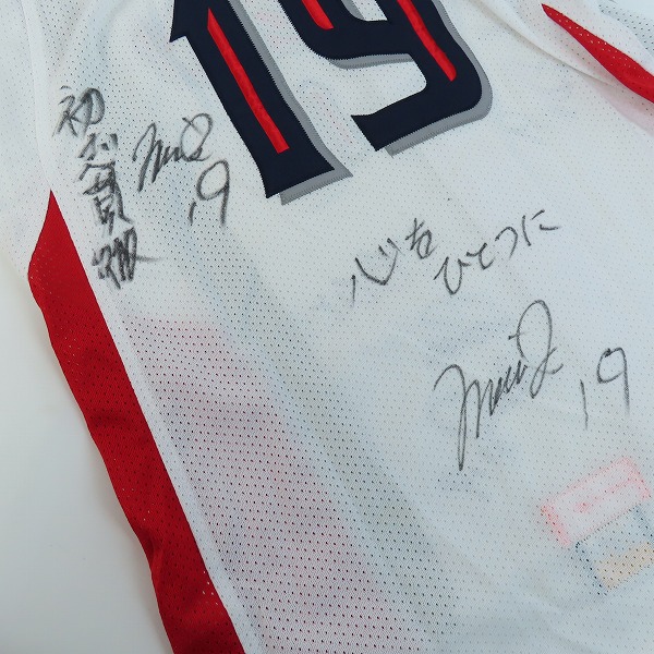 実際に弊社で買取させて頂いた(1)ZETT×BEAMS/ゼット×ビームス 東京ヤクルトスワローズ レプリカユニフォーム #19 石川雅規 YSRP2/フリー(XL)の画像 7枚目