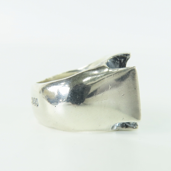 実際に弊社で買取させて頂いた【ギャラ/クロス付き】Gaboratory/ガボラトリー ガボール Iron Cross Ring/アイアンクロスリング 19.5号の画像 4枚目