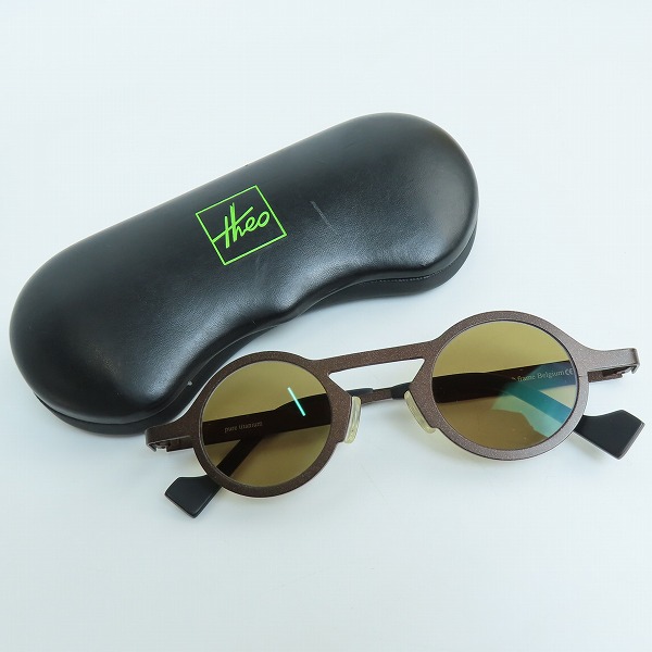 実際に弊社で買取させて頂いたTHEO/テオ Africa pure titaniumu サングラス/アイウェアの画像 8枚目