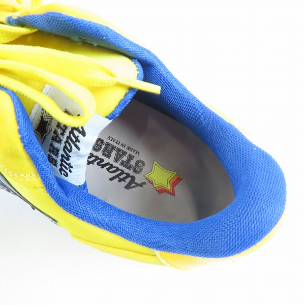 実際に弊社で買取させて頂いたATLANTIC STARS/アトランティックスターズ スニーカー イエロー/41の画像 4枚目