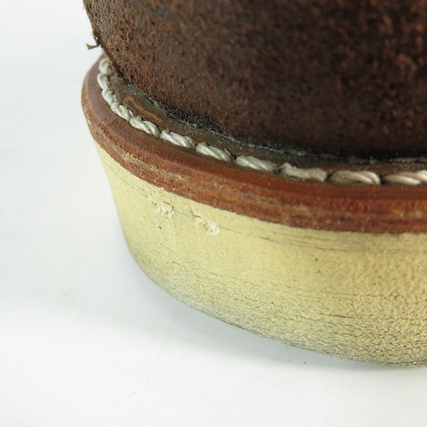 実際に弊社で買取させて頂いたREDWING/レッドウィング クラシックワーク 6インチ モックトゥ ブーツ 8878/US7の画像 6枚目