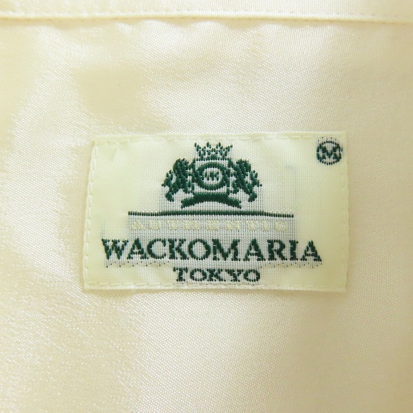 実際に弊社で買取させて頂いたWACKO MARIA/ワコマリア 長袖シャツ10AW-SILK-02/Mの画像 2枚目