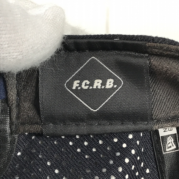 実際に弊社で買取させて頂いたF.C.Real Bristol×NEW ERA/FCレアルブリストル×ニューエラ メッシュ キャップ/帽子の画像 6枚目