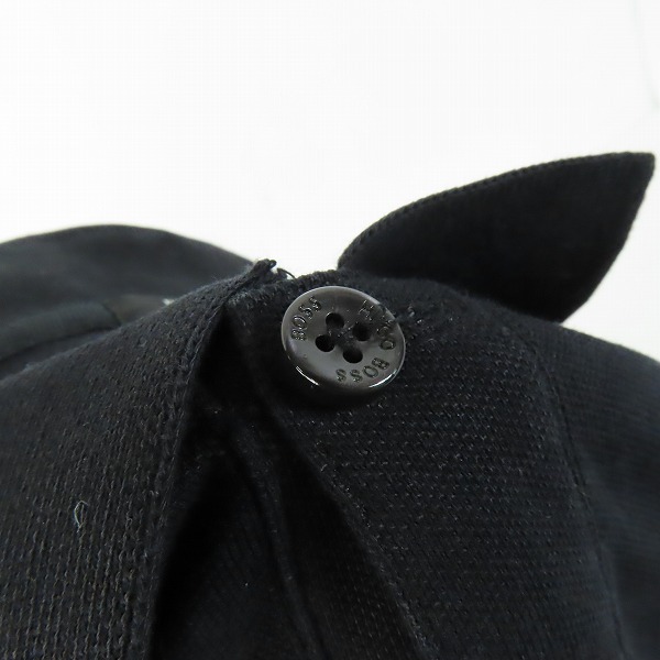 実際に弊社で買取させて頂いたHugo Boss/ヒューゴボス Regular Fit pima cotton ロゴ刺繍 半袖ポロシャツ Mの画像 8枚目