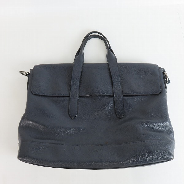 実際に弊社で買取させて頂いたCOACH/コーチ ハミルトン ペブルド レザー ポートフォリオ ブリーフ ケース F75757