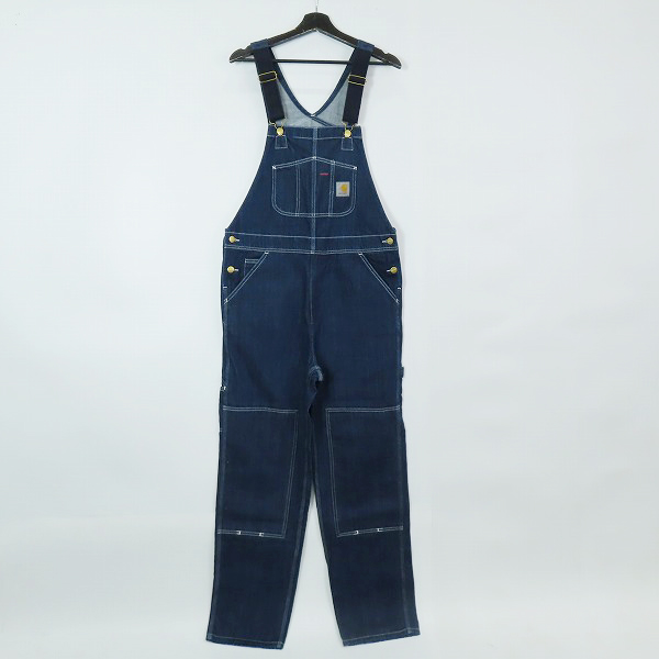実際に弊社で買取させて頂いたCarhartt/カーハート Denim Bib Overall/デニムビブオーバーオール インディゴ/32×32