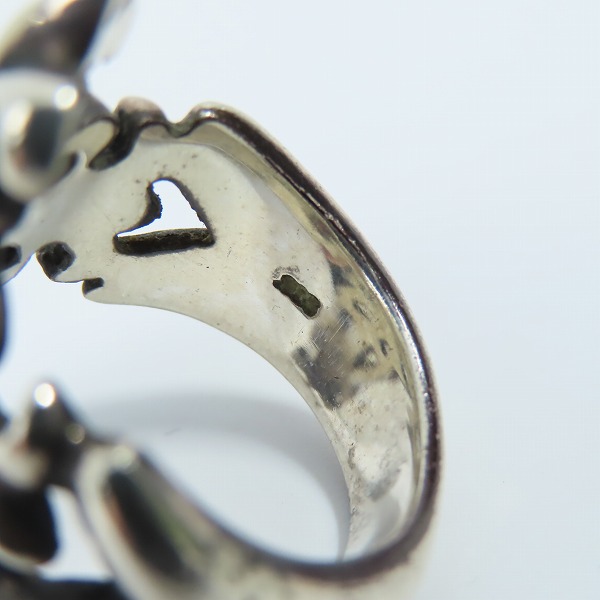 実際に弊社で買取させて頂いたA&G/エーアンドジー クロス リング 20号の画像 7枚目