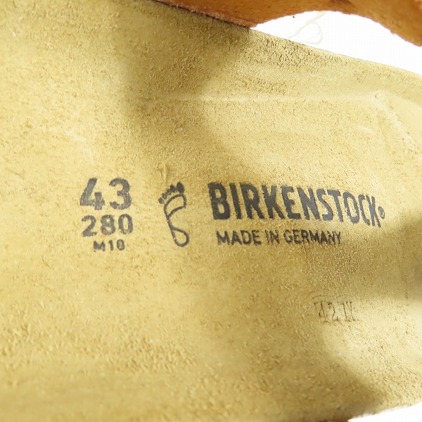 実際に弊社で買取させて頂いた【未使用】BIRKENSTOCK/ビルケンシュトック Gizeh BS ギゼ トングサンダル 1019082/43の画像 5枚目