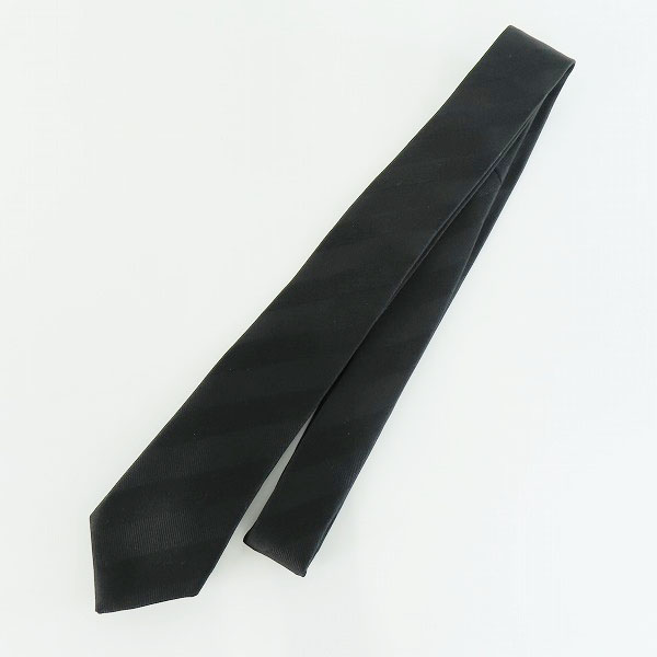 実際に弊社で買取させて頂いたPaul Smith/ポールスミス シルク混 ブラック ネクタイ 