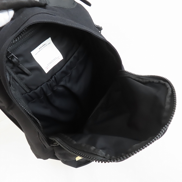 実際に弊社で買取させて頂いたvisvim/ビズビム BALLISTIC 22L/バリスティック レザー切り替え リュックサック/バックパックの画像 3枚目