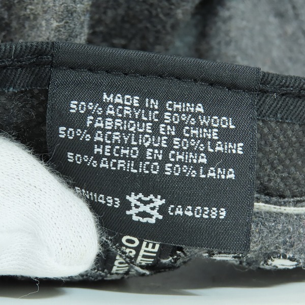 実際に弊社で買取させて頂いたMARC JACOBS×NEW ERA/マークジェイコブス×ニューエラ ウール キャップ/7-3/8の画像 8枚目