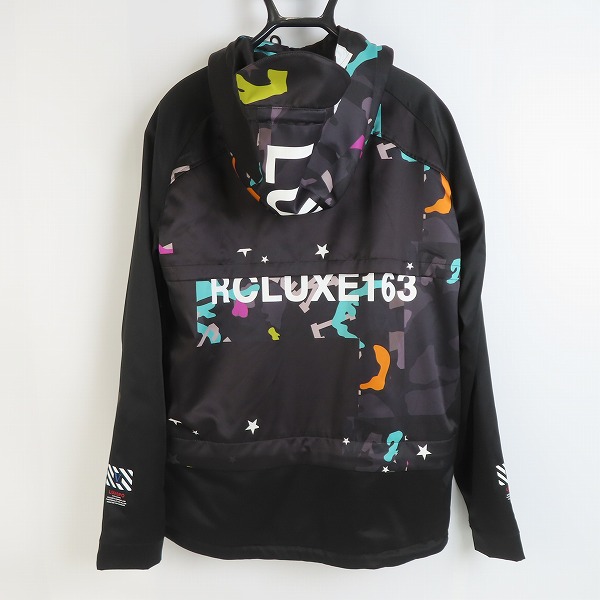 実際に弊社で買取させて頂いたAKM/エーケーエム LUXE163 ジップアップパーカー 総柄 Mの画像 1枚目