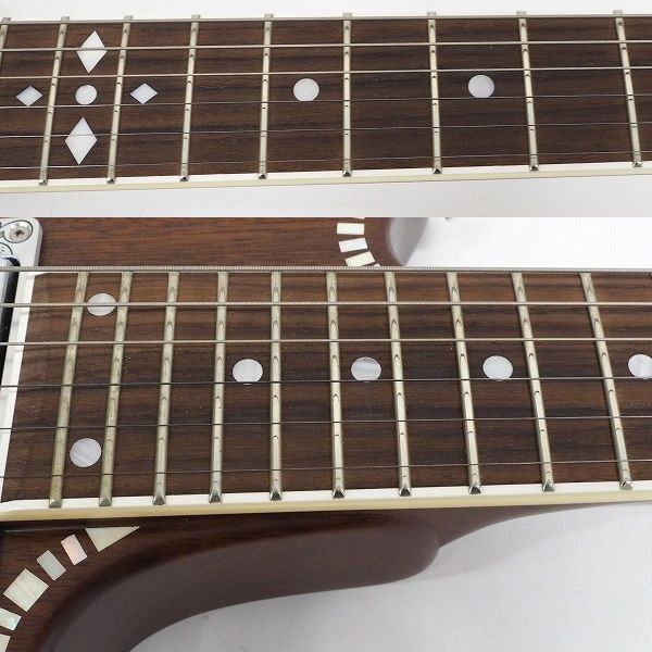 実際に弊社で買取させて頂いた★【美品】Zemaitis/ゼマイティス A24SU DC NATURAL PEARL DIAMOND エレキギター ハードケース付の画像 5枚目