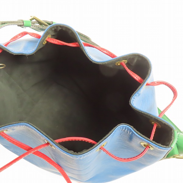 実際に弊社で買取させて頂いたLOUIS VUITTON/ルイ ヴィトン エピ ノエ マルチカラー 巾着 ショルダー バッグ M44084の画像 3枚目