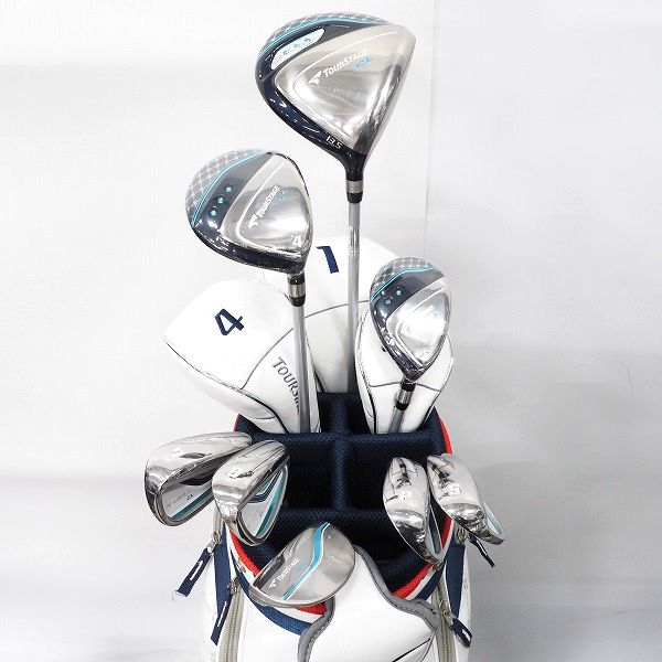 実際に弊社で買取させて頂いたブリヂストン TOURSTAGE/ツアーステージ CL レディースクラブハーフ8本セット FLEX：L キャディバッグ付