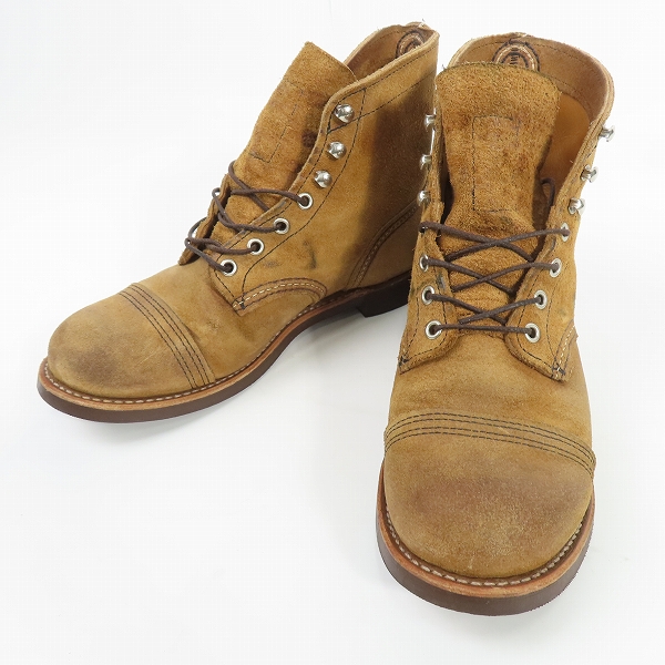 実際に弊社で買取させて頂いたRED WING/レッドウィング Iron Ranger アイアンレンジャー 8083/7.5