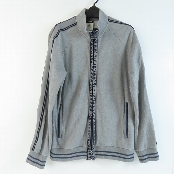 実際に弊社で買取させて頂いたD&G/ディーアンドジー DOLCE&GABBANA/ドルチェ&ガッバーナ フロントロゴ スウェットジャケット XL