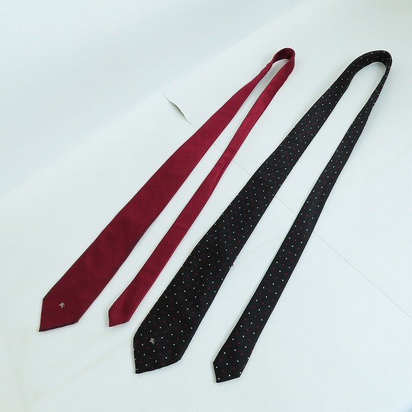 実際に弊社で買取させて頂いたBURBERRY BLACK LABE/バーバリーブラックレーベル ネクタイ 2点セットの画像 4枚目