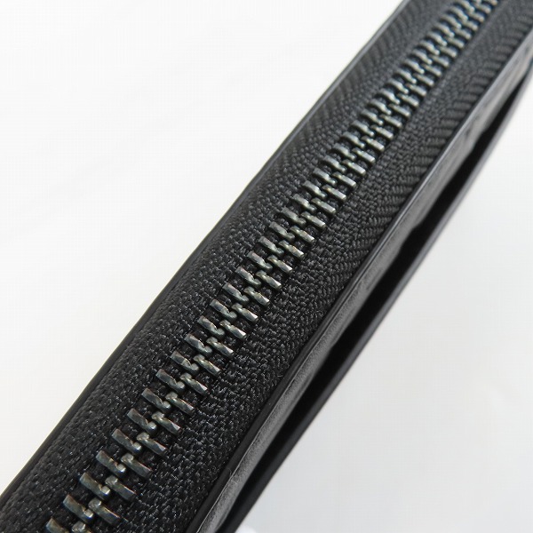 実際に弊社で買取させて頂いたCOACH/コーチ シグネチャー ラウンドジップ 長財布の画像 6枚目