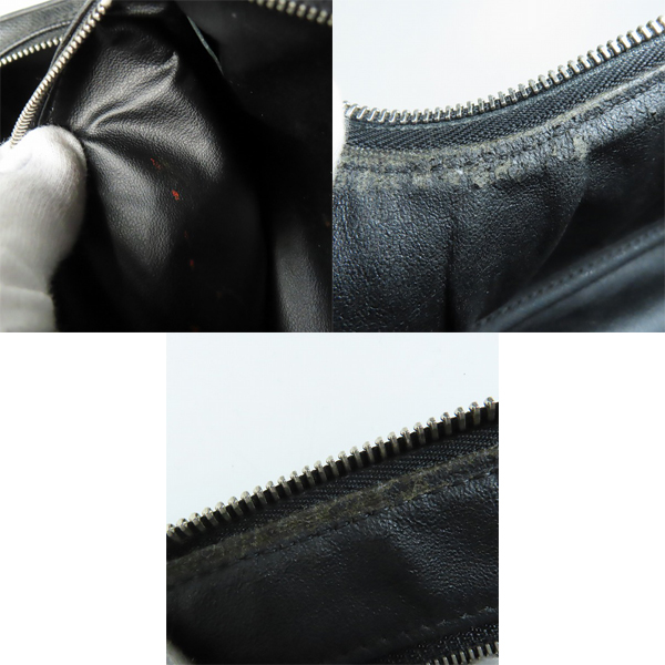 実際に弊社で買取させて頂いた【難あり】LOUIS VUITTON/ルイヴィトン ダミエ グラフィット トワレポーチ セカンドバック N47625の画像 7枚目