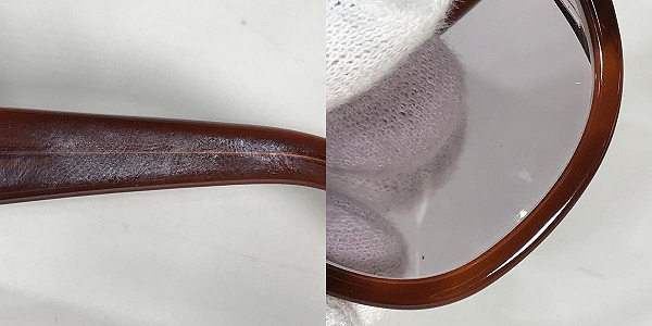 実際に弊社で買取させて頂いたJULIUS TART OPTICAL/ジュリアス タート オプティカル BRYAN メガネ アイウェア PL-007G の画像 8枚目