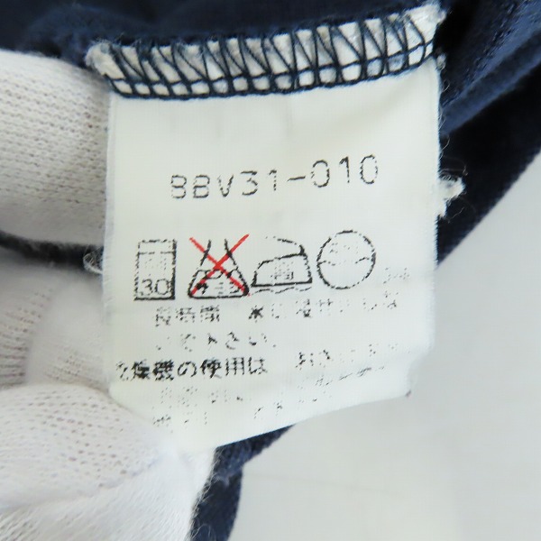 実際に弊社で買取させて頂いたBURBERRY LONDON/バーバリーロンドン チェック柄切替 半袖ポロシャツ Lの画像 3枚目