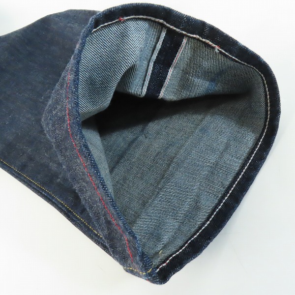 実際に弊社で買取させて頂いたSUGAR CANE/シュガーケーン デニムパンツ ボタンフライ 赤耳 アメリカ製 38の画像 6枚目