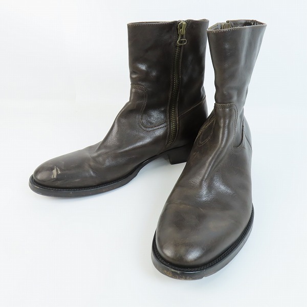 実際に弊社で買取させて頂いたBUTTERO/ブッテロ サイドジップブーツ B825/43