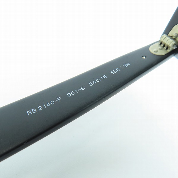 実際に弊社で買取させて頂いたRay-Ban/レイバン WAYFARER ウェイファーラー サングラス/アイウェア RB2140-F 901-Sの画像 6枚目