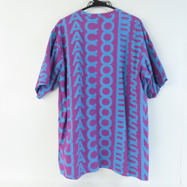 実際に弊社で買取させて頂いたMARC JACOBS/マークジェイコブス 総柄 半袖Tシャツ O/Sの画像 1枚目