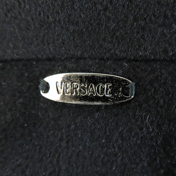 実際に弊社で買取させて頂いたGIANNI VERSACE/ジャンニベルサーチ Pコート/48の画像 4枚目