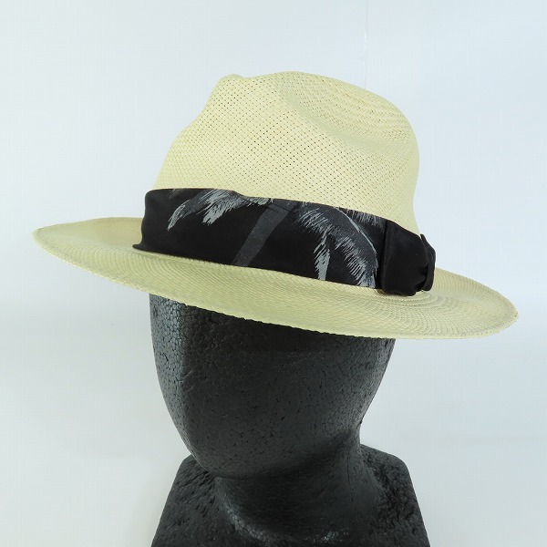 実際に弊社で買取させて頂いた【未使用】WINDANDSEA×NEIGHBORHOOD/ウィンダンシー×ネイバーフッド NHWDS C-HAT/ストローハット 221FRWSH-HT02S/L